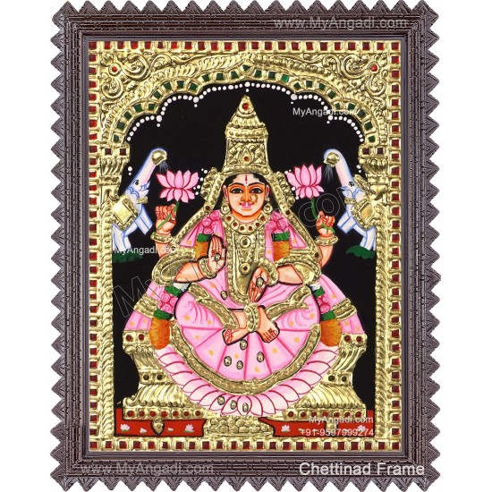 Gaja Lakshmi Tanjore Paintings