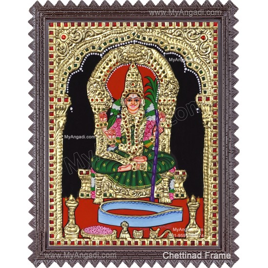 Lalitha Kamatchi Amman Tanjore Paintings