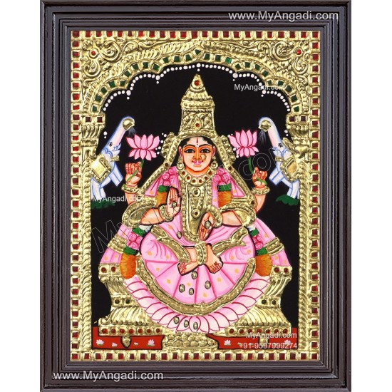 Gaja Lakshmi Tanjore Paintings