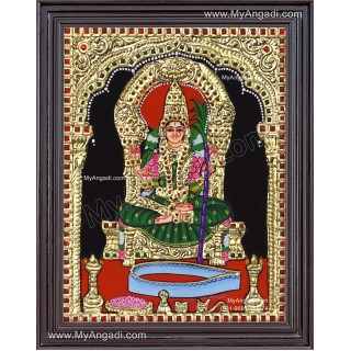 Lalitha Kamatchi Amman Tanjore Paintings