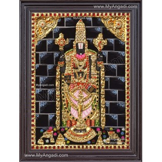 Nijaroopa Balaji Tanjore Painting