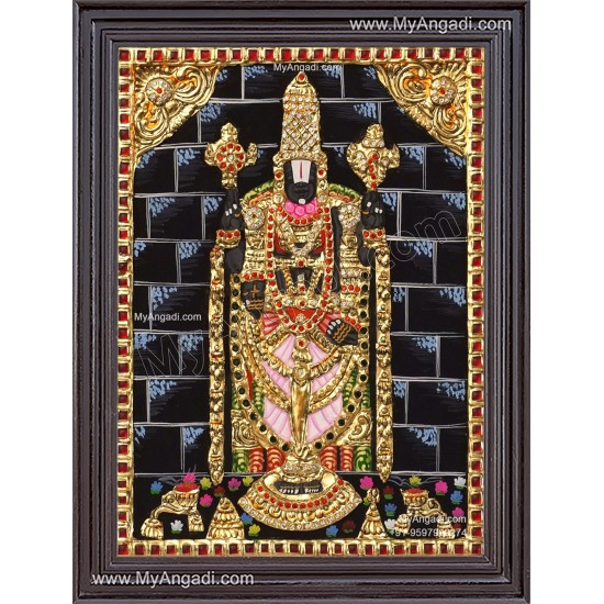 Nijaroopa Balaji Tanjore Painting