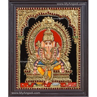 Ganesha Tanjore Painting