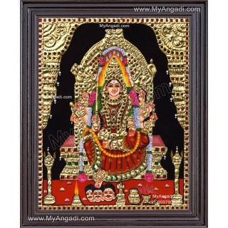 Samayapura amman Tanjore Painting
