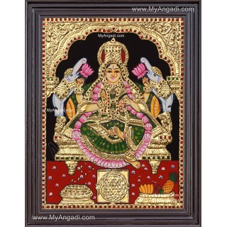 Gaja Lakshmi Tanjore Paintings