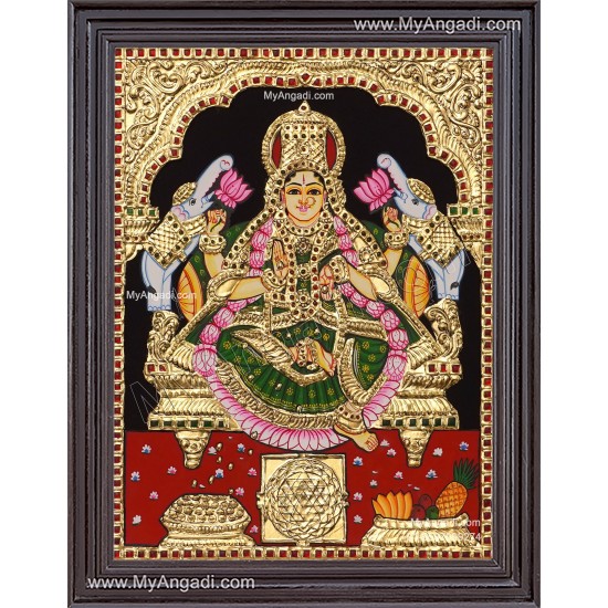 Gaja Lakshmi Tanjore Paintings Gaja Lakshmi Tanjore Paintings