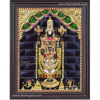 Venkateshwara Tanjore Painting