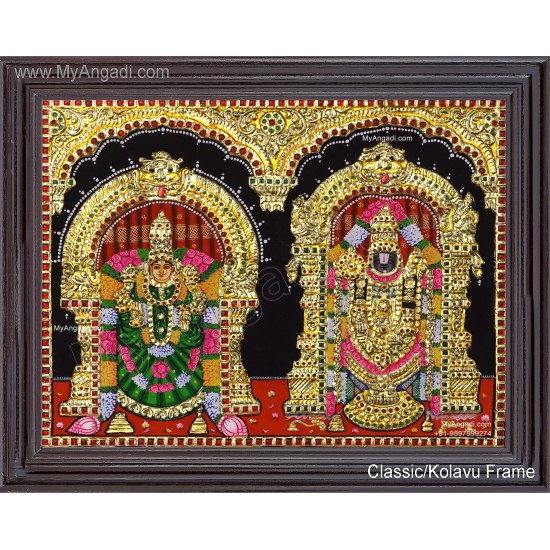 Balaji Thayar Tanjore Painting Balaji Thayar Tanjore Painting