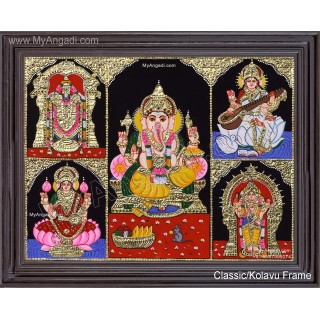 God Panel Tanjore Painting