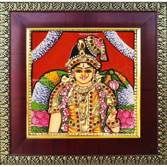 Andal Tanjore Painting
