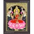Lakshmi with Two Elephants Tanjore Painting