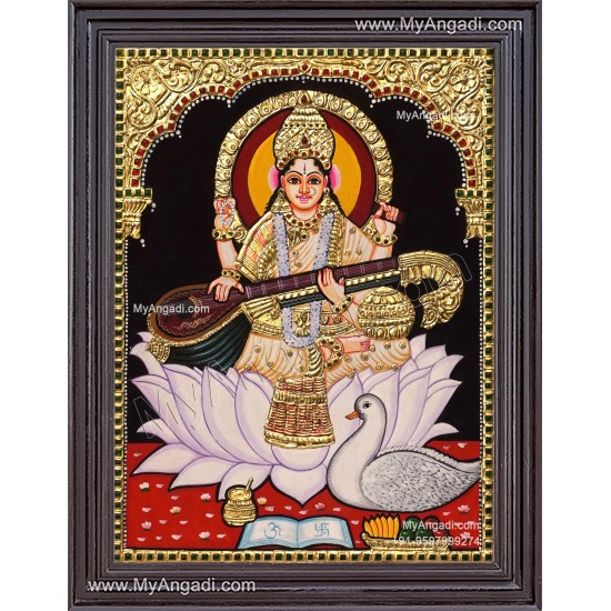 Saraswathi Tanjore Paintings Saraswathi Tanjore Paintings