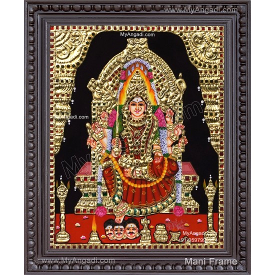 Samayapura amman Tanjore Painting