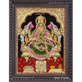 Gaja Lakshmi Tanjore Paintings