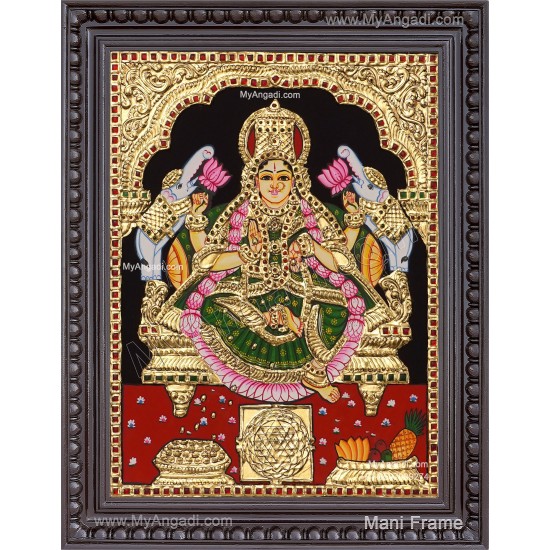Gaja Lakshmi Tanjore Paintings
