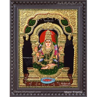 Kamatchi Amman Tanjore Painting
