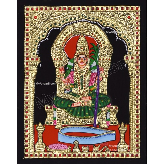Lalitha Kamatchi Amman Tanjore Paintings