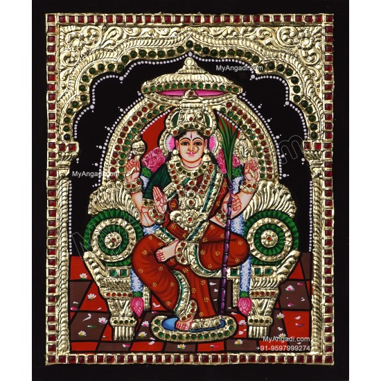 Lalitha Devi Tanjore Painting