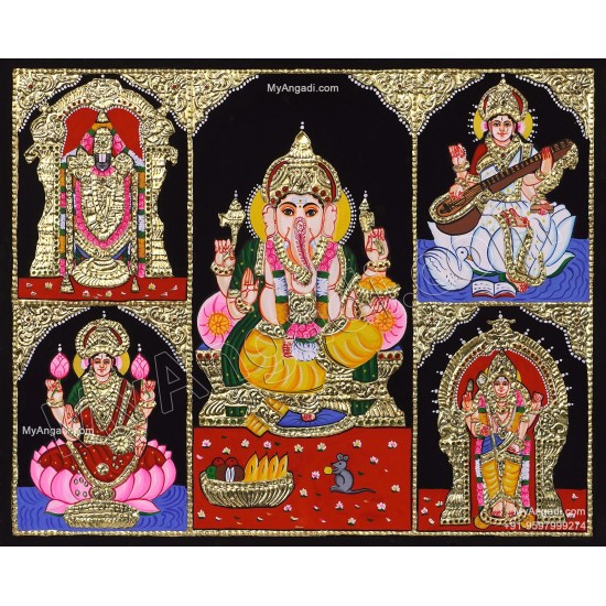 God Panel Tanjore Painting