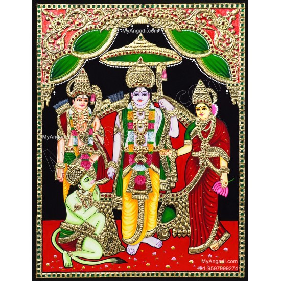 Ram Durbar Tanjore Painting
