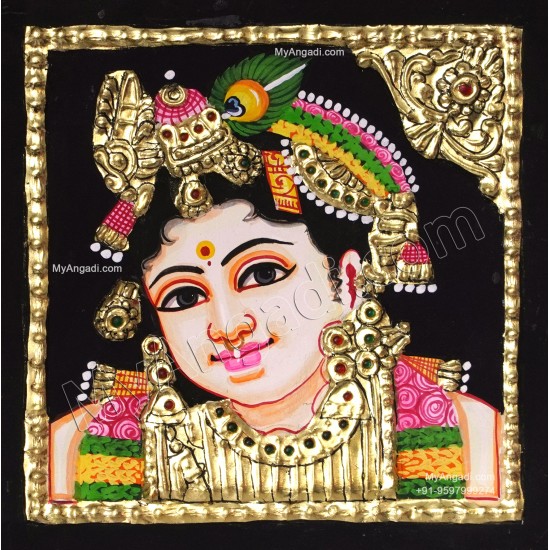 Krishna Tanjore Painting Krishna Tanjore Painting