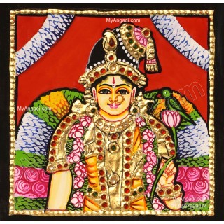 Andal Tanjore Painting Andal Tanjore Painting