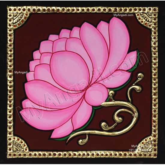 Lotus Tanjore Painting