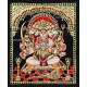 Panchamuga Hanuman Tanjore Painting
