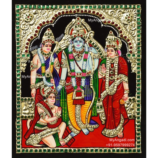 Ram Durbar Tanjore Painting