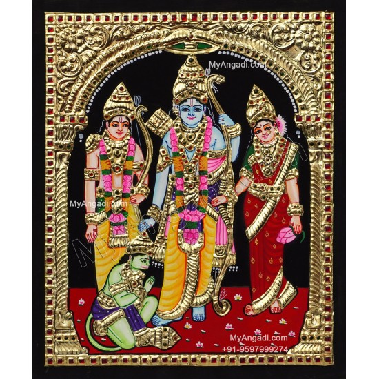 Ram Parivar Tanjore Painting