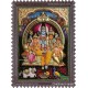 3D Shivan Family Tanjore Painting