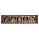 5 God  Panel Tanjore Painting
