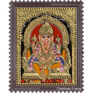 Ganesha  Tanjore Paintings