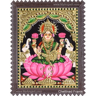 Gaja Lakshmi Tanjore Paintings