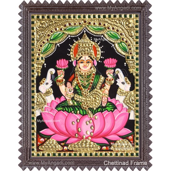 Gaja Lakshmi Tanjore Paintings