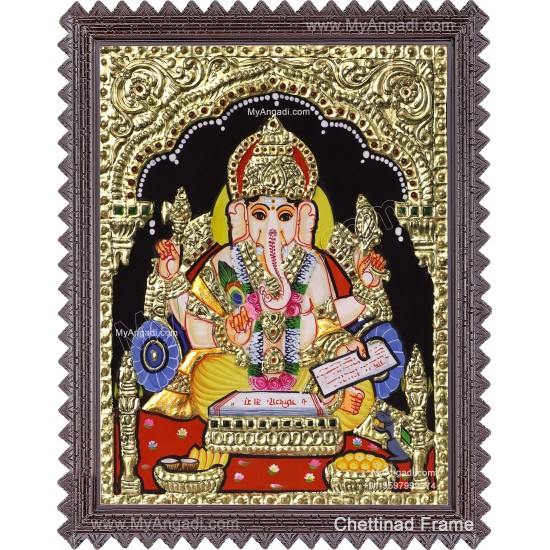 Vinayagar Tanjore Painting