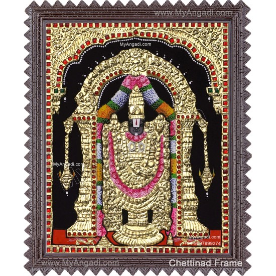 Venkatachalapathy  Tanjore Painting