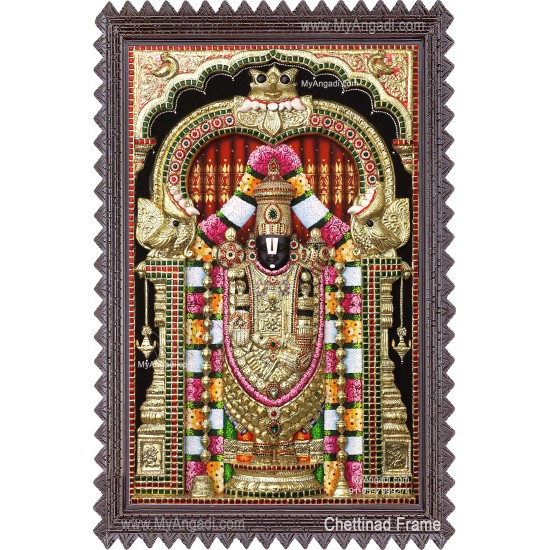 Balaji 3D Tanjore Painting