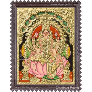 Aishwarya Lakshmi Tanjore Painting
