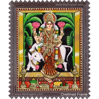 Graha Lakshmi Tanjore Painting
