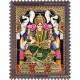 Gajalakshmi  Tanjore Painting