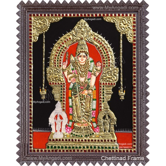 Thiruchendur Murugan Tanjore Painting