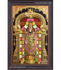 3D Balaji Tanjore Painting