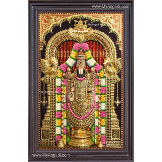 3D Balaji Tanjore Painting