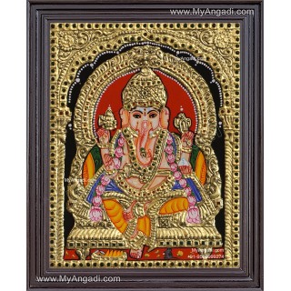 Ganesha  Tanjore Paintings