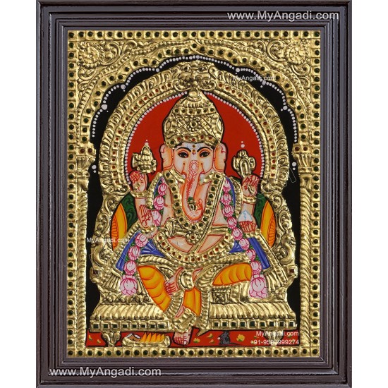Ganesha  Tanjore Paintings