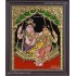 Swing Rukmani krishna tanjore painting