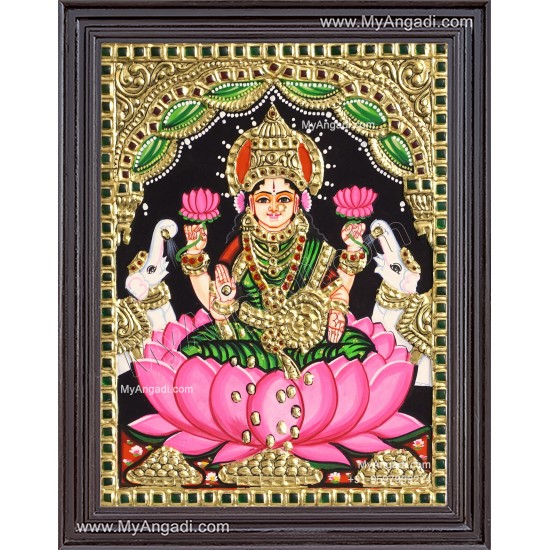 Gaja Lakshmi Tanjore Paintings