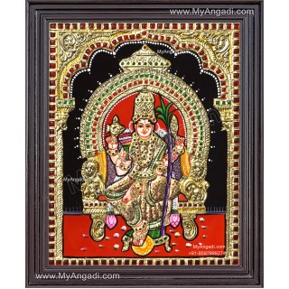 Lalitha Devi Tanjore Painting