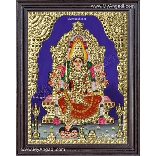 Samayapura amman Tanjore Painting